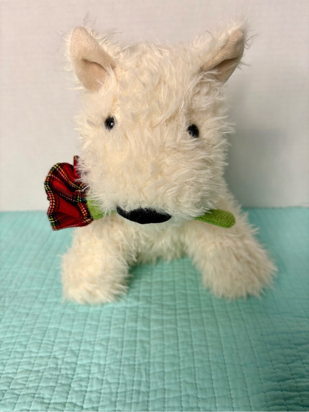Jellycat Munro Scottie (Valentine) in excellent condition